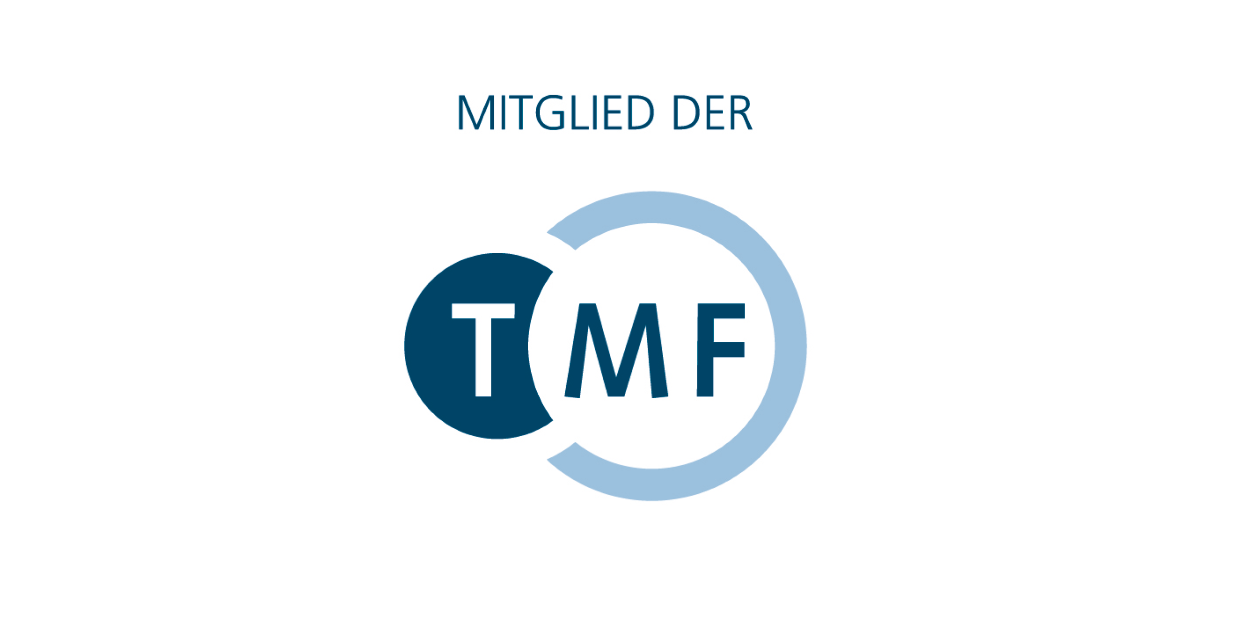 Das Bild zeigt das Logo der TMF.
