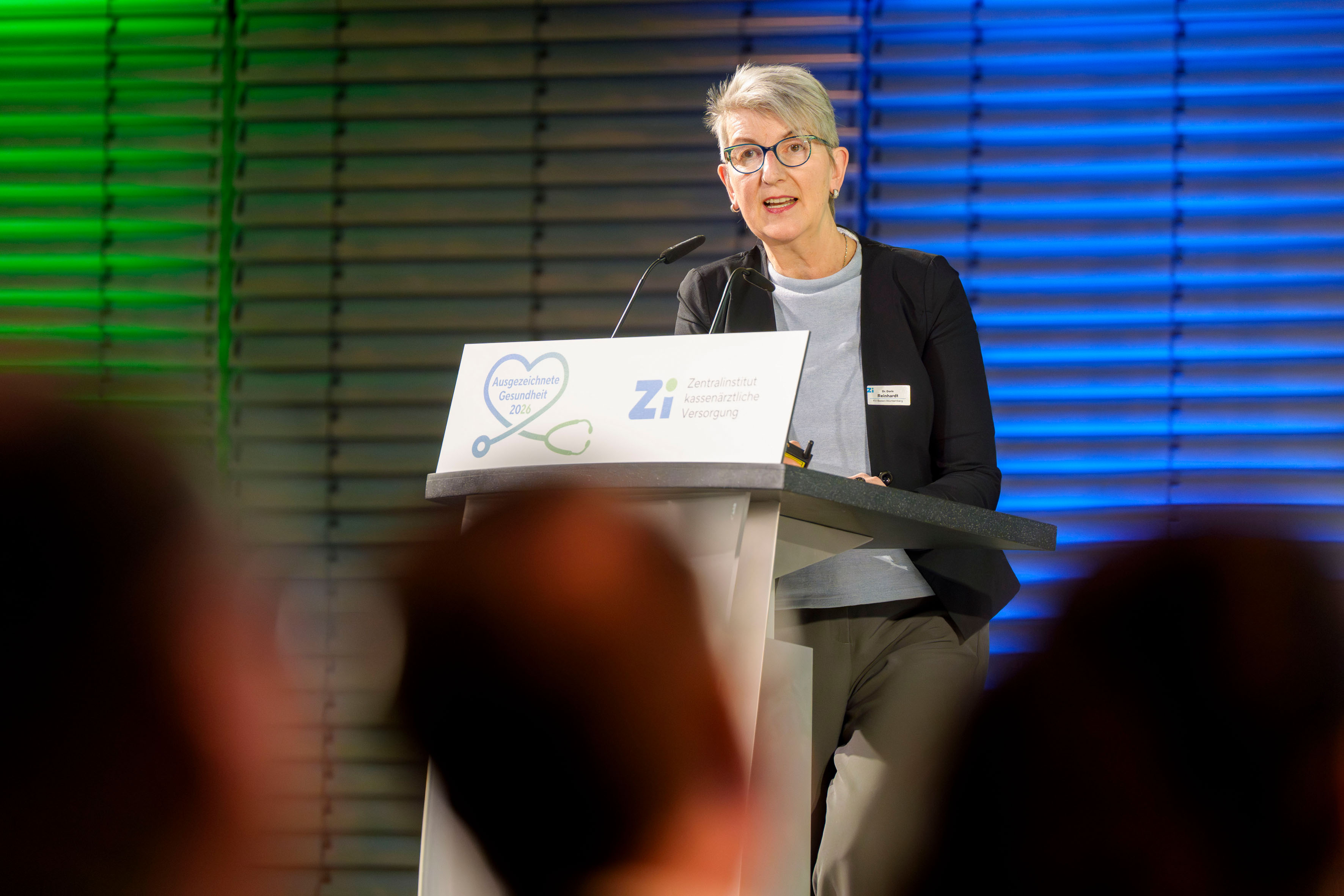 Dr. Doris Reinhardt während ihres Vortrags.