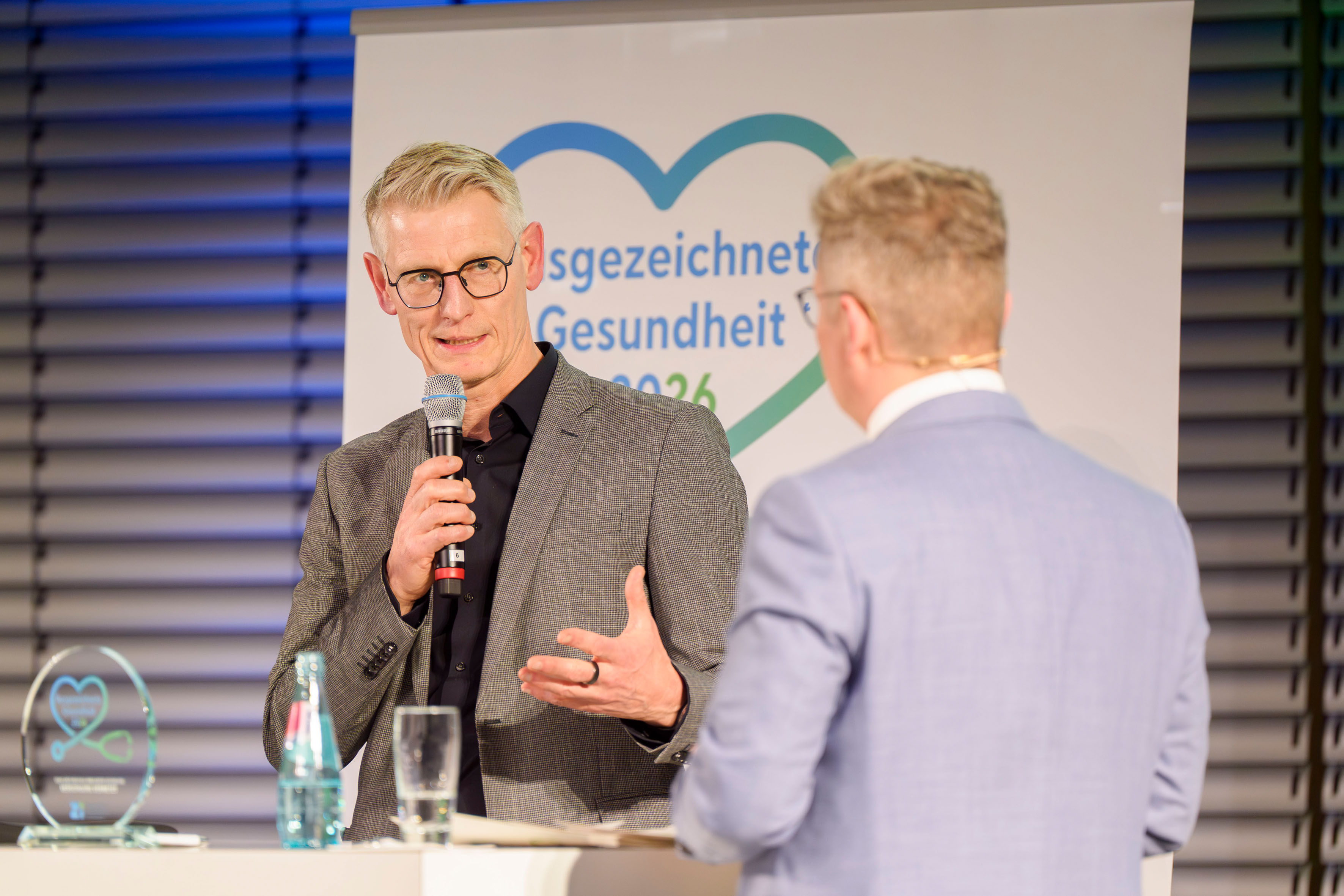 Thorsten Schmidt während seines Wortbeitrags in Panel II.