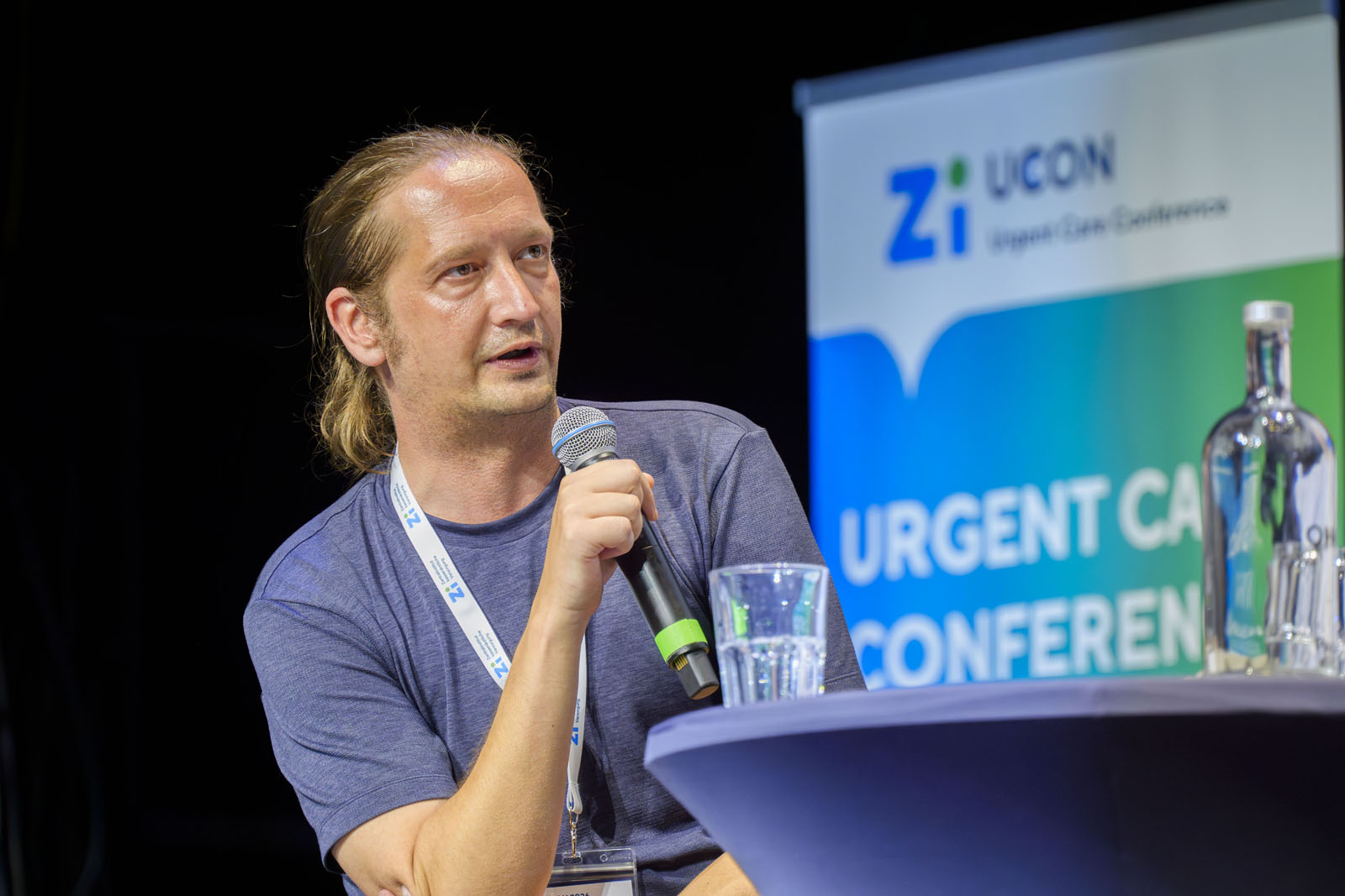 Der Stellvertretende Zi-Vorstandsvorsitzende Thomas Czihal moderiert das Panel 3.